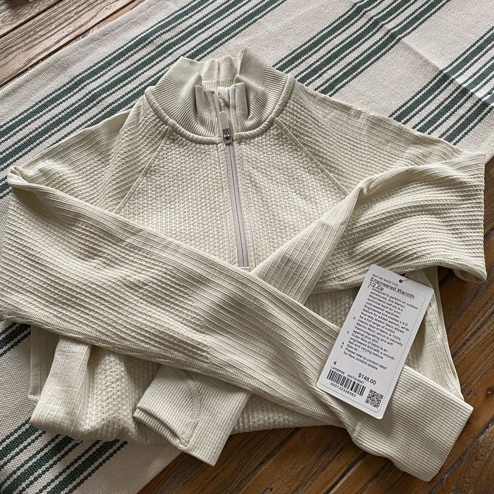 NEW WITH TAGS Lululemon zip up
